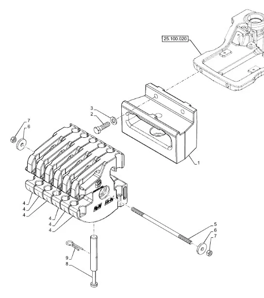 5199313 - кронштейн
